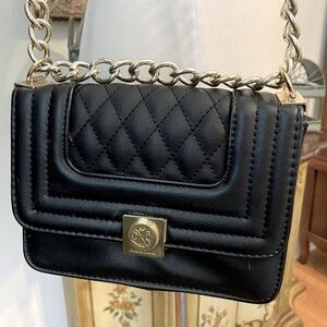 Christian Lacroix Elegant Black Quilted Purse